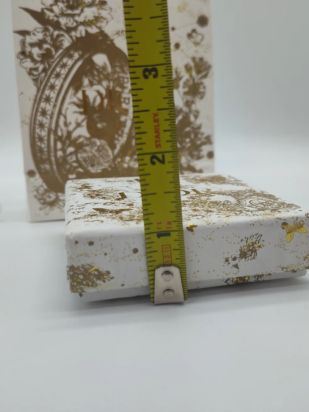 DIOR Limited Edition Gold Foil Butterfly Gift Bag Box Ribbon Dust Bag Set